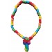 Rainbow Cock Stretchy Candy Necklace