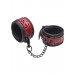 Cuffed  embossed Ankle Cuffs