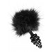 Bumble Bunny Faux Fur Tail Plug