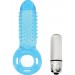 Powerful Bullet Cockring Blue