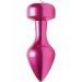 Solitaire Gem Accented Alum Anal Plug