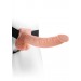 Ff 9 Hollow Strap On W/balls Flesh