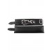 Rouge Padded Wrist Cuffs Blk