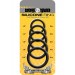 Boneyard Silicone Ring 5pc Black