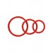 Red Rubber C Ring Set