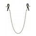 Nipple Clamps - Silver Beaded
