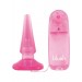 Blush Novelties B Yours Basic Vibrating Anal Plug 4.5 Inch Pink Hush USA