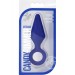 Blush Novelties Luxe Candy Rimmer Small Anal Plug Blue Hush USA