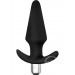 Blush Novelties Luxe Discover Vibrating Anal Plug Waterproof Black Hush USA