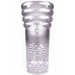 Blush Novelties M For Men All In Stroke Sleeve Masturbator With Ticklers Clear 6 Inch Hush USA