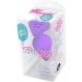 Blush Novelties Play With Me Naughty Candy Hearts Silicone Anal Plug Purple Hush USA