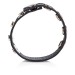 CalExotics Colt 5 Snap Fastener Leather Cock Strap Black Hush USA