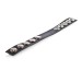 CalExotics Colt 5 Snap Fastener Leather Cock Strap Black Hush USA
