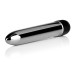CalExotics Colt Metal 7 Inch Waterproof Vibrator Silver Hush USA