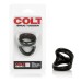 CalExotics Colt Snug Tugger Cock Ring Ball Separator Black Hush USA