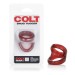 CalExotics Colt Snug Tugger Cock Ring Ball Separator Red Hush USA
