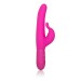 CalExotics Posh 10 Function Teasing Tickler Rabbit Vibrator Dual Motor Pink Hush USA
