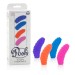 CalExotics Posh Silicone Finger Swirls Massagers Assorted Colors 4 Pack Hush USA