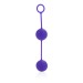 CalExotics Posh Silicone O Balls Weighted Kegel Exerciser Purple Hush USA