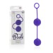 CalExotics Posh Silicone O Balls Weighted Kegel Exerciser Purple Hush USA