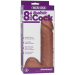 Doc Johnson Vac U Lock Realistic Cock Dildo 8 Inch Brown Hush USA