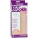 Doc Johnson Vac U Lock UR3 Cock And Balls Dildo 8 Inch Flesh Hush USA